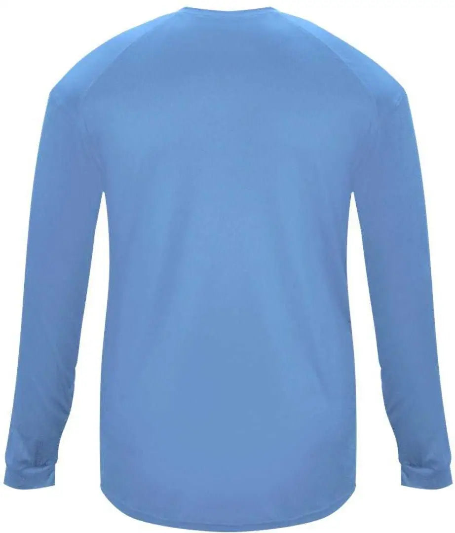Badger Sport 4004 Ultimate Softlock Long Sleeve Tee - Columbia Blue
