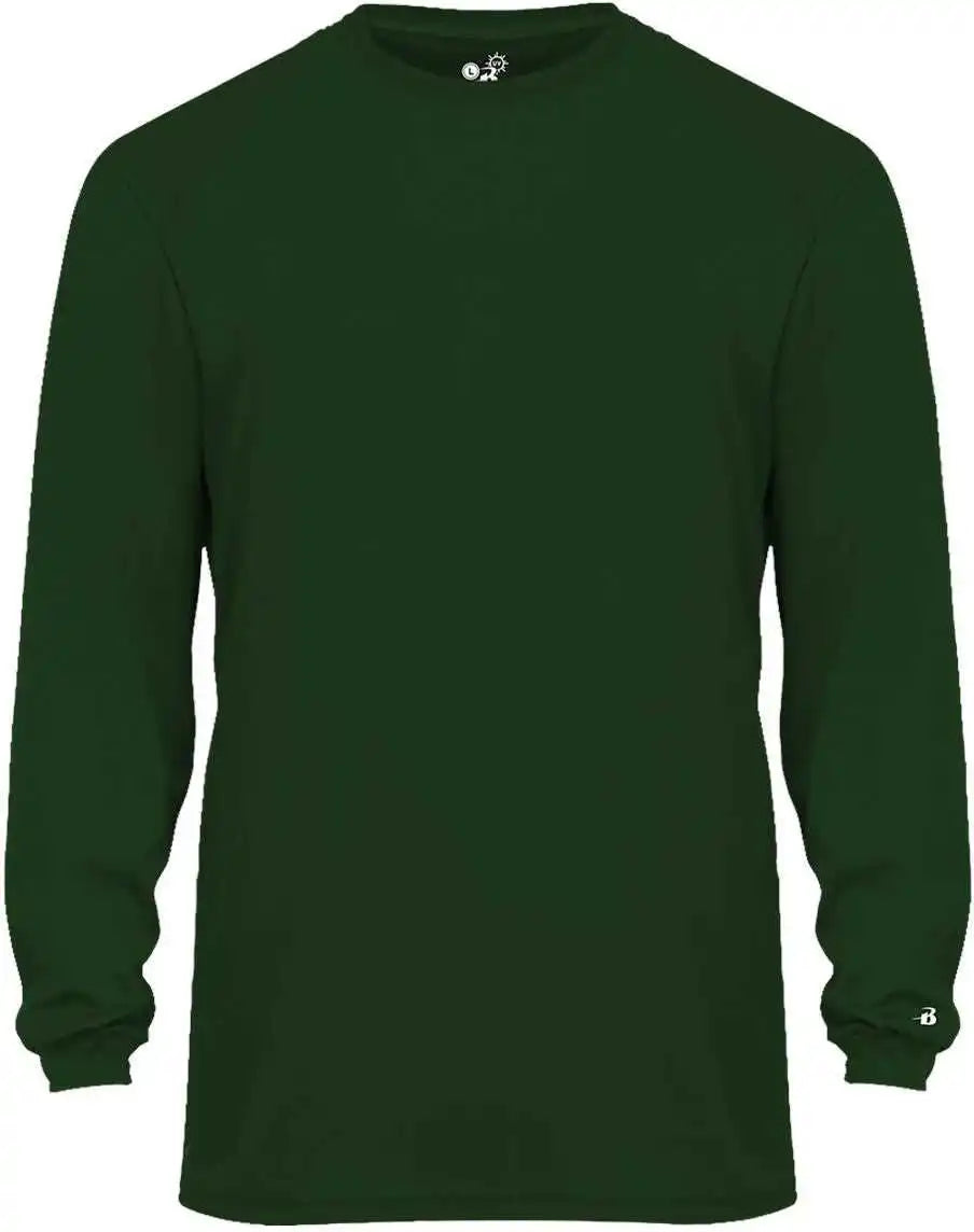 Badger Sport 4004 Ultimate Softlock Long Sleeve Tee - Forest