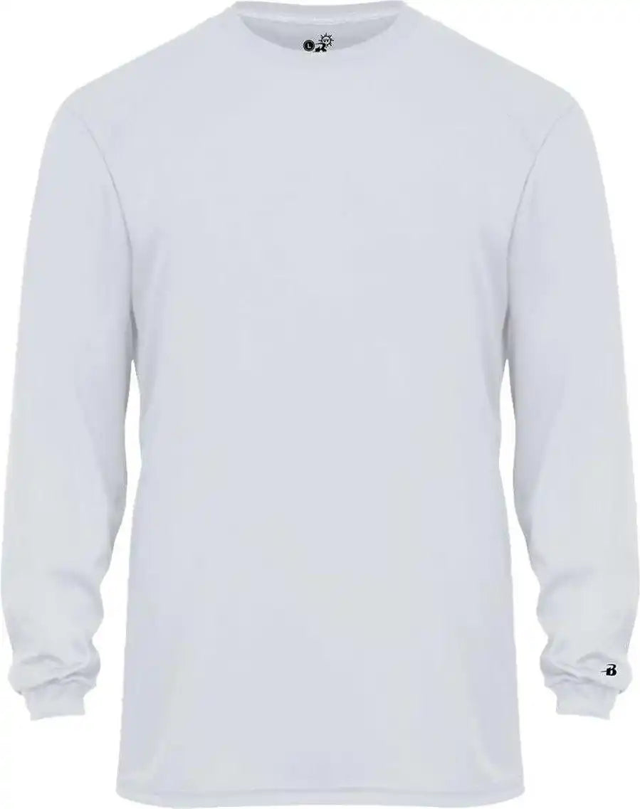 Badger Sport 4004 Ultimate Softlock Long Sleeve Tee - Silver