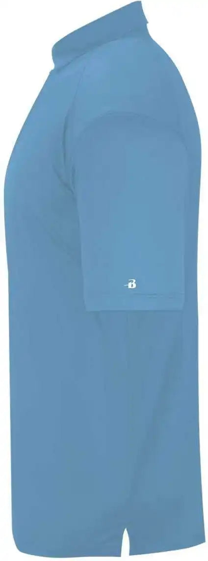 Badger Sport 4040 Ultimate Softlock Polo - Columbia Blue Graphite