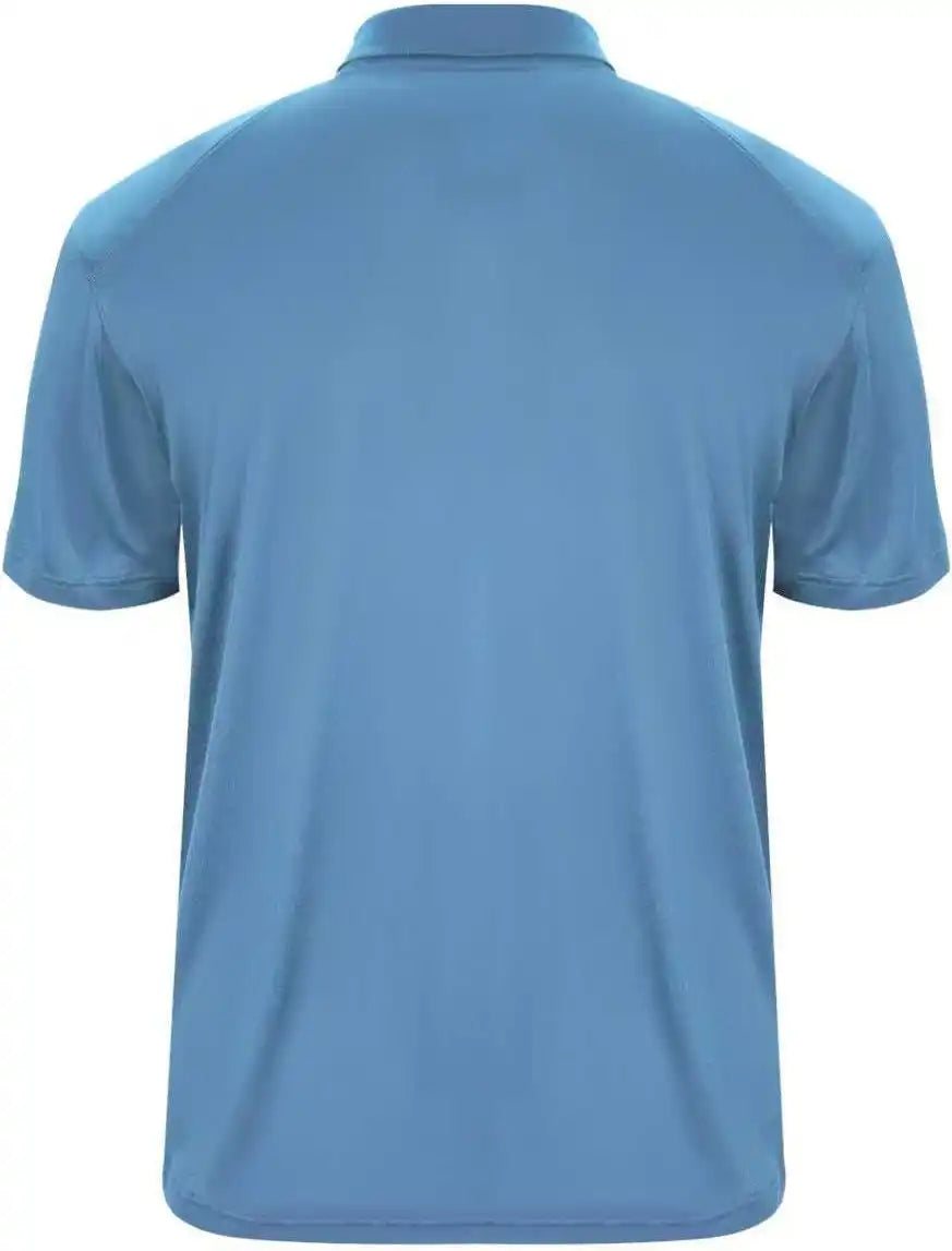 Badger Sport 4040 Ultimate Softlock Polo - Columbia Blue Graphite