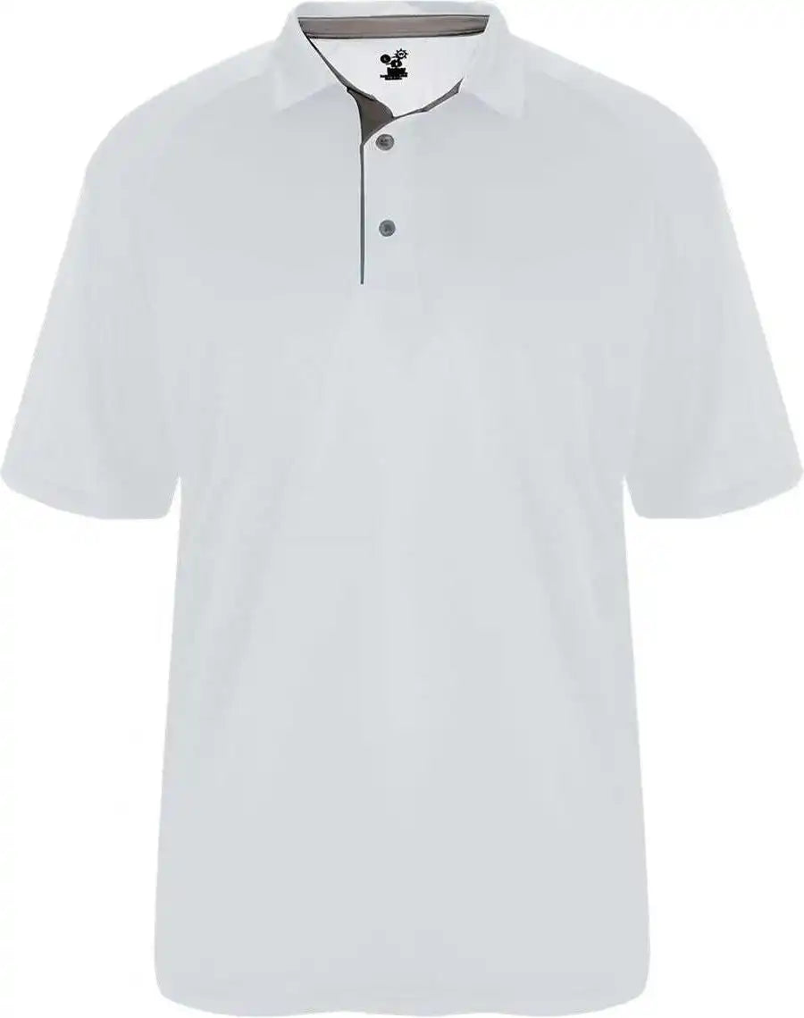 Badger Sport 4040 Ultimate Softlock Polo - Silver Graphite
