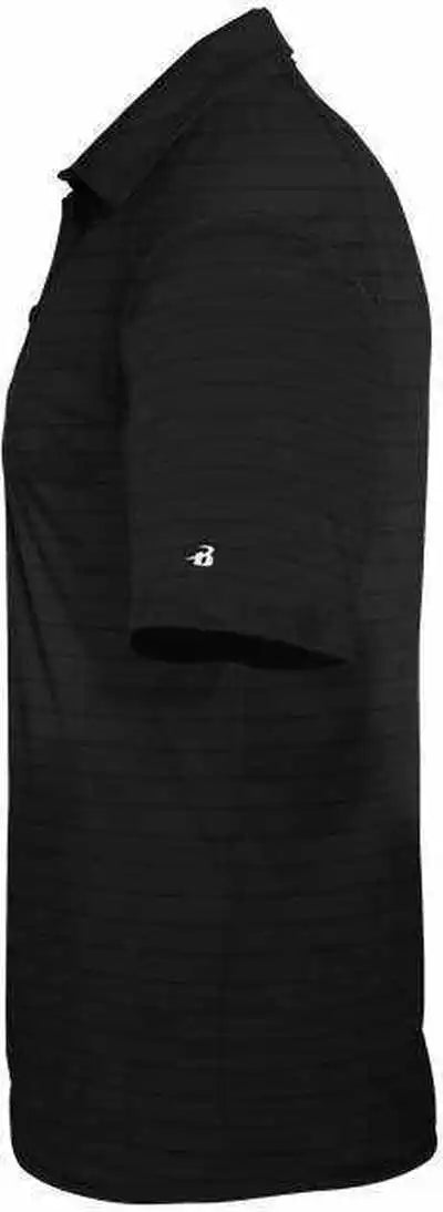 Badger Sport 4042 Ultimate Cross Tech Polo Black