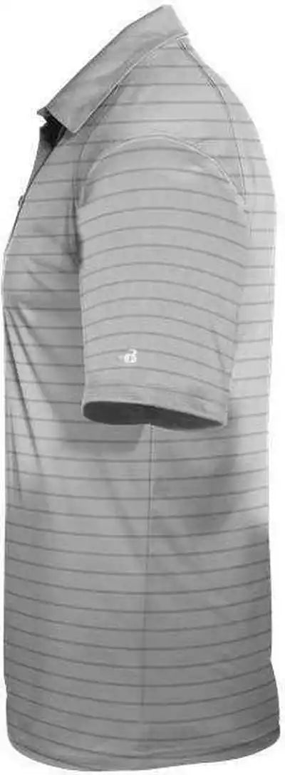 Badger Sport 4042 Ultimate Cross Tech Polo - Silver