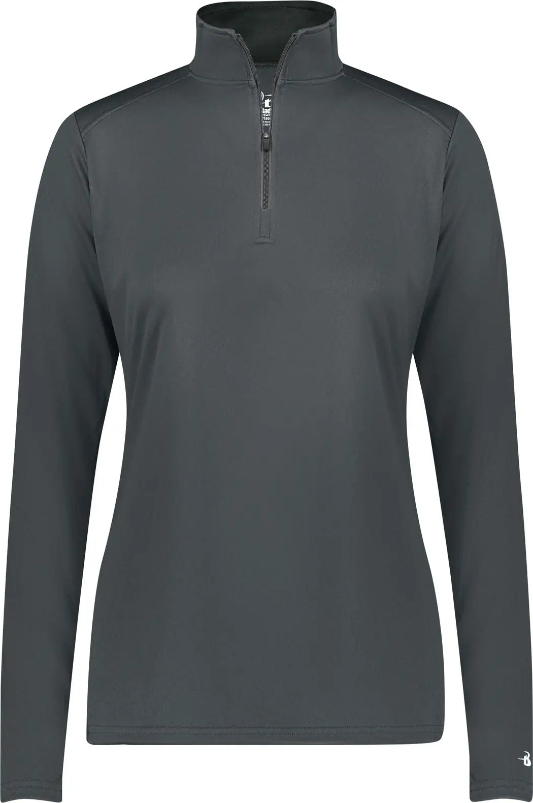 Badger Sport 4103 B-core Ladies 1/4 Zip - Green Black - Xs