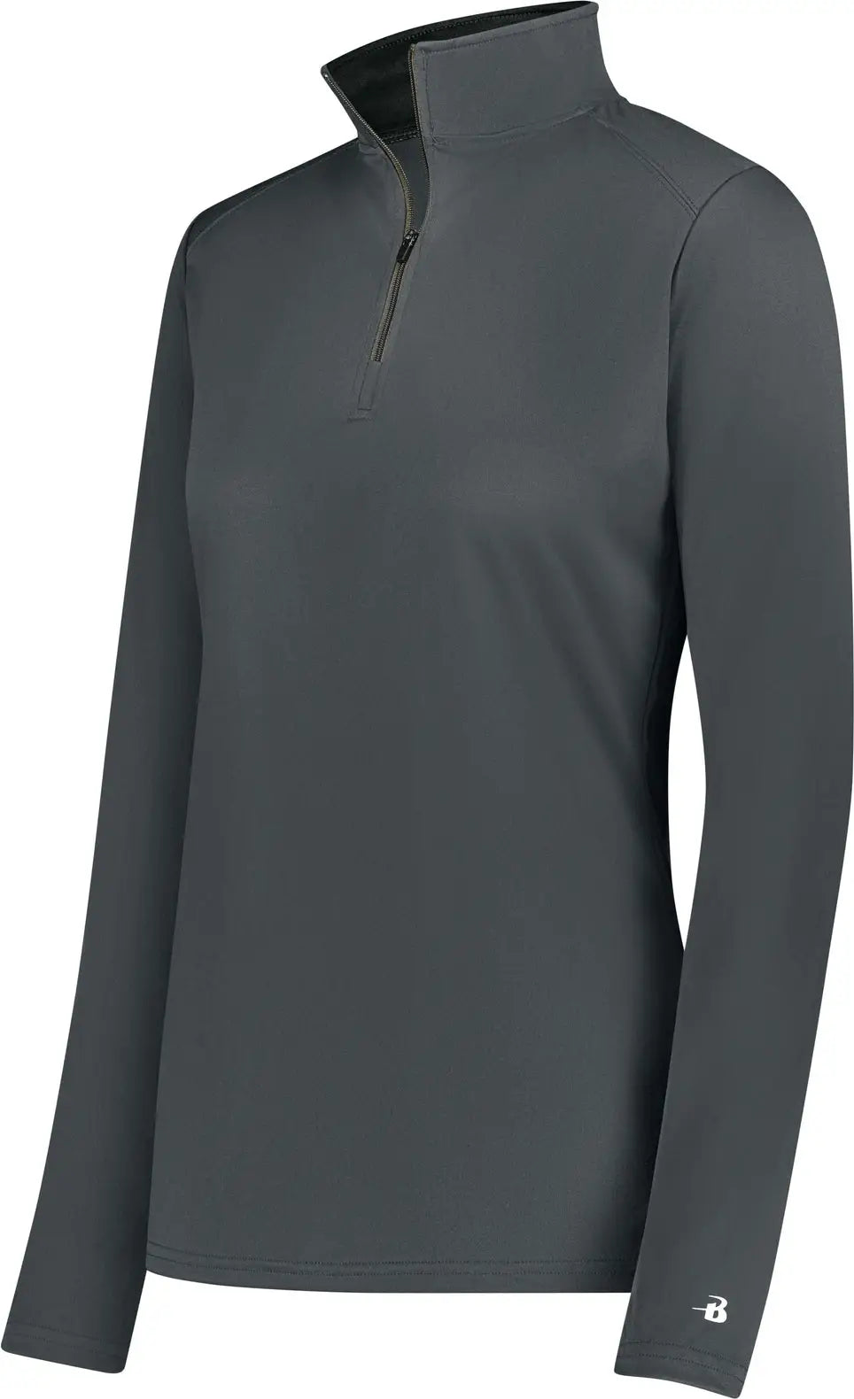 Badger Sport 4103 B-core Ladies 1/4 Zip - Green Black - Xs
