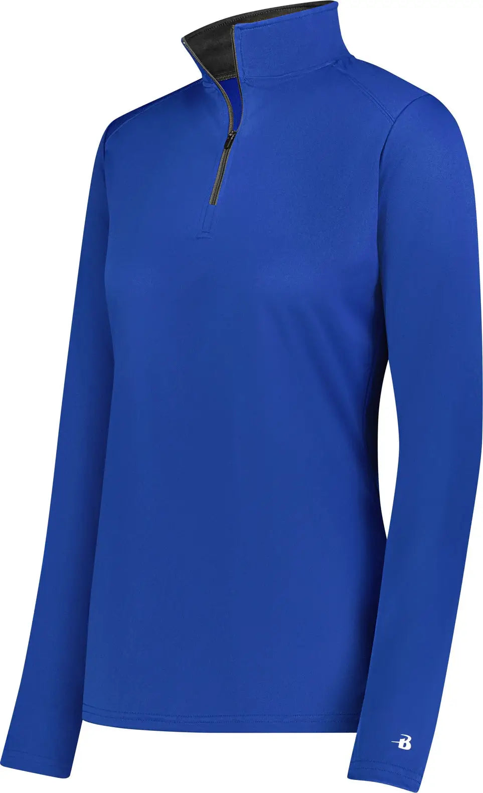 Badger Sport 4103 B-core Ladies 1/4 Zip - Royal Gray - Xs