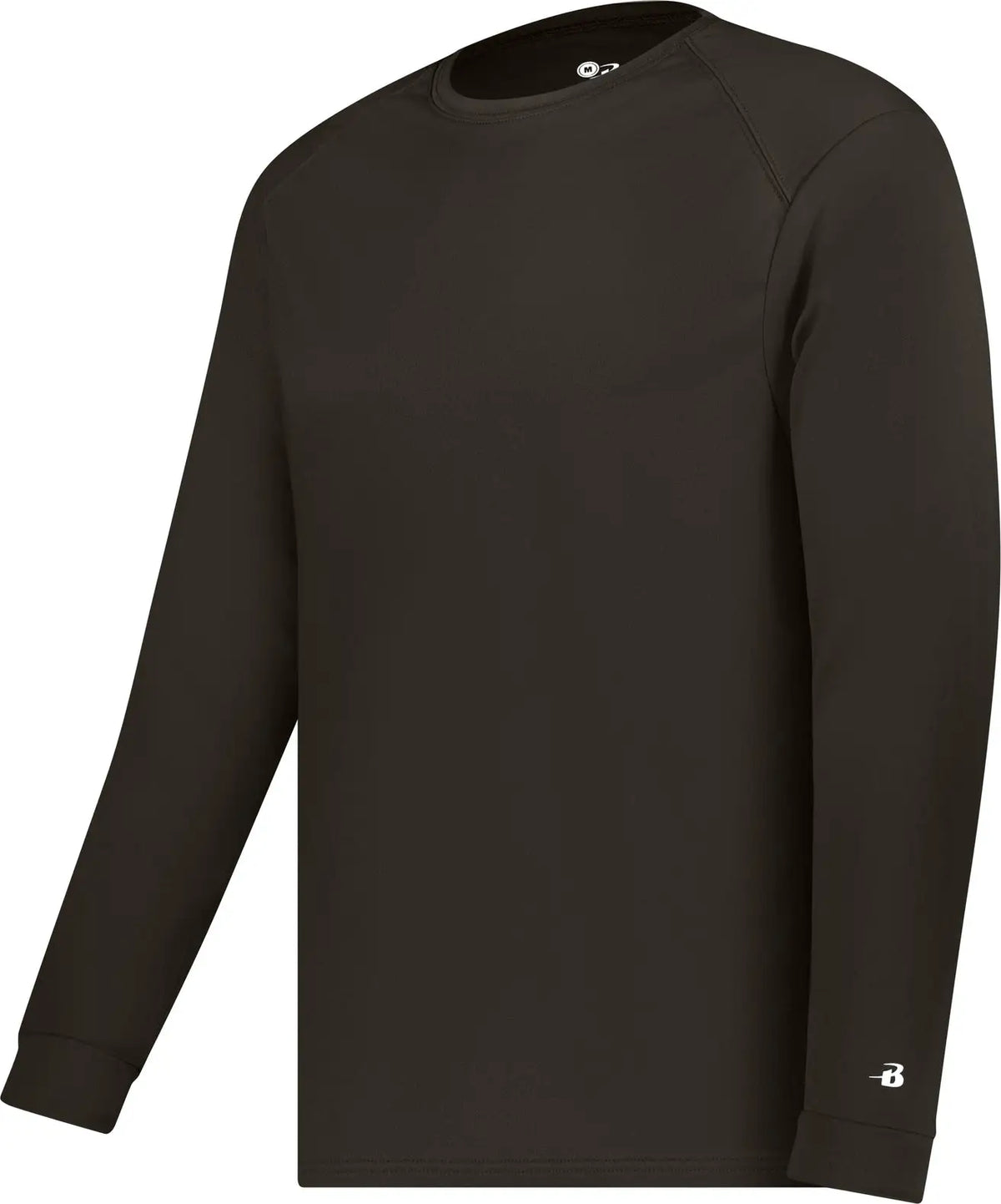 Badger Sport 4104 B-core L/s Tee - Brown - Adult s