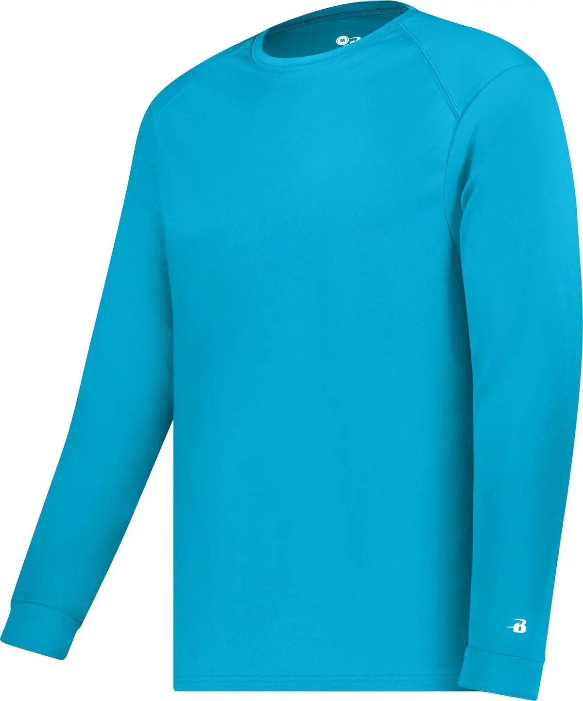 Badger Sport 4104 B-core L/s Tee - Electric Blue - Adult s