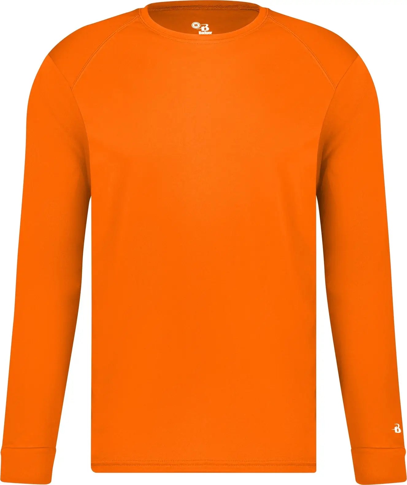 Badger Sport 4104 B-core L/s Tee - Electric Orange - Adult s