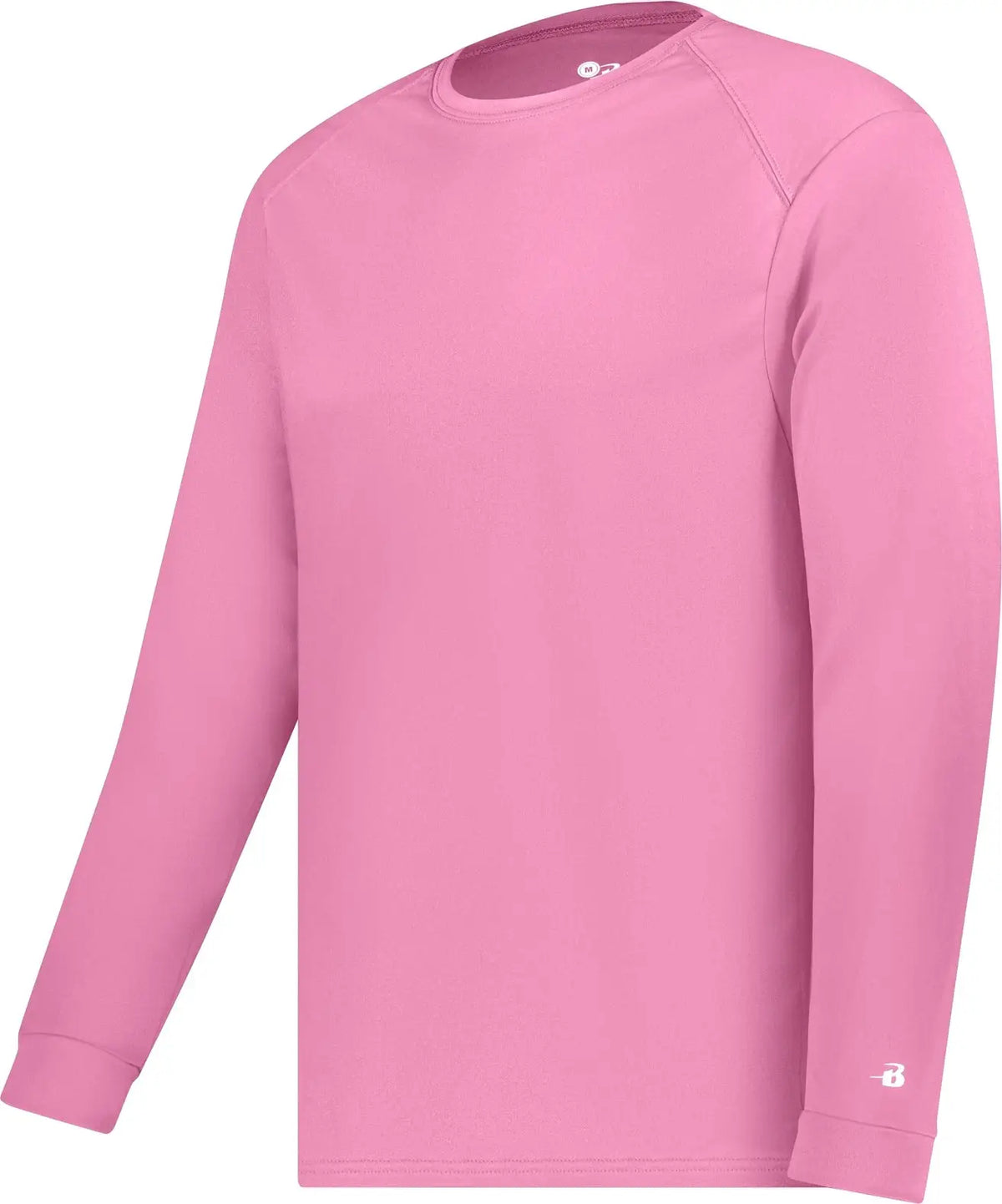Badger Sport 4104 B-core L/s Tee - Pink - Adult s