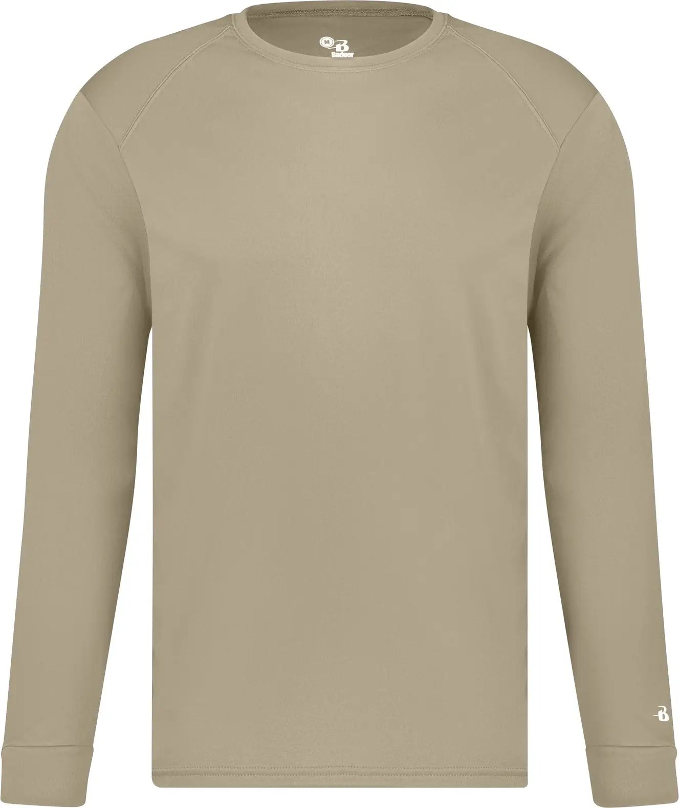 Badger Sport 4104 B-core L/s Tee - Sand - Adult s
