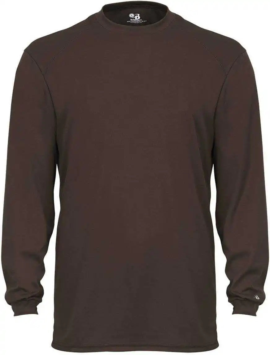 Badger Sport 4104 B-core Long Sleeve Tee - Brown