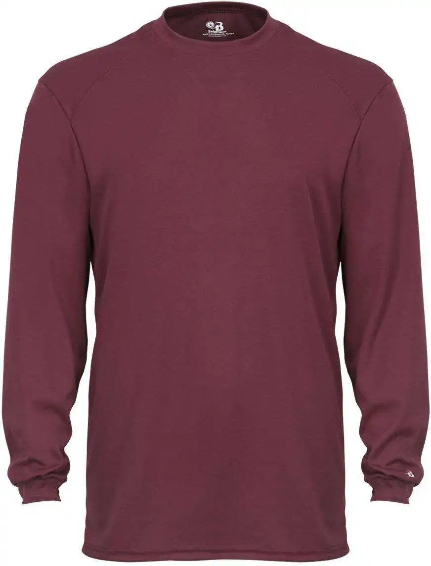 Badger Sport 4104 b Core Long Sleeve Tee Cardinal