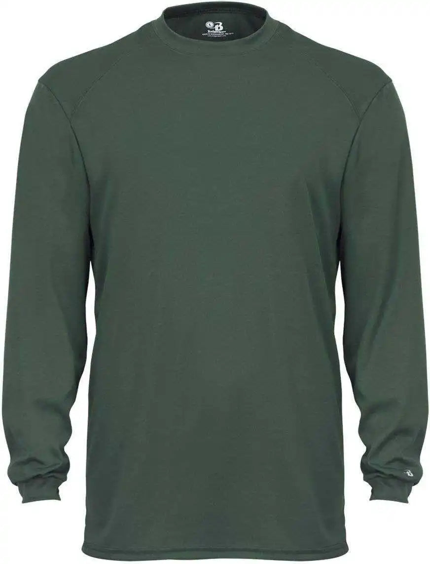 Badger Sport 4104 b Core Long Sleeve Tee Forest