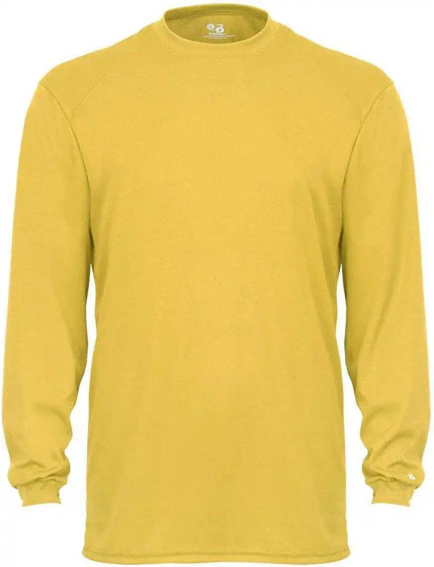Badger Sport 4104 b Core Long Sleeve Tee Gold