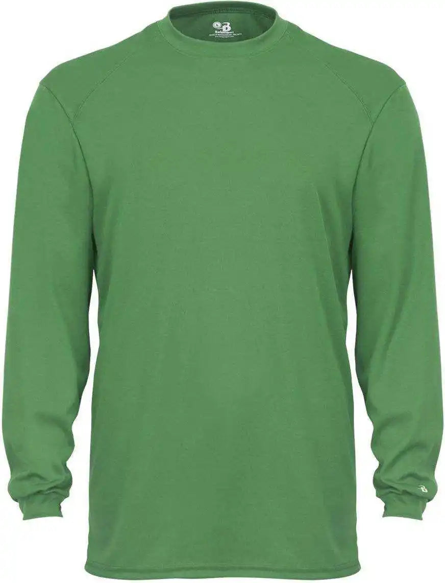 Badger Sport 4104 b Core Long Sleeve Tee Kelly