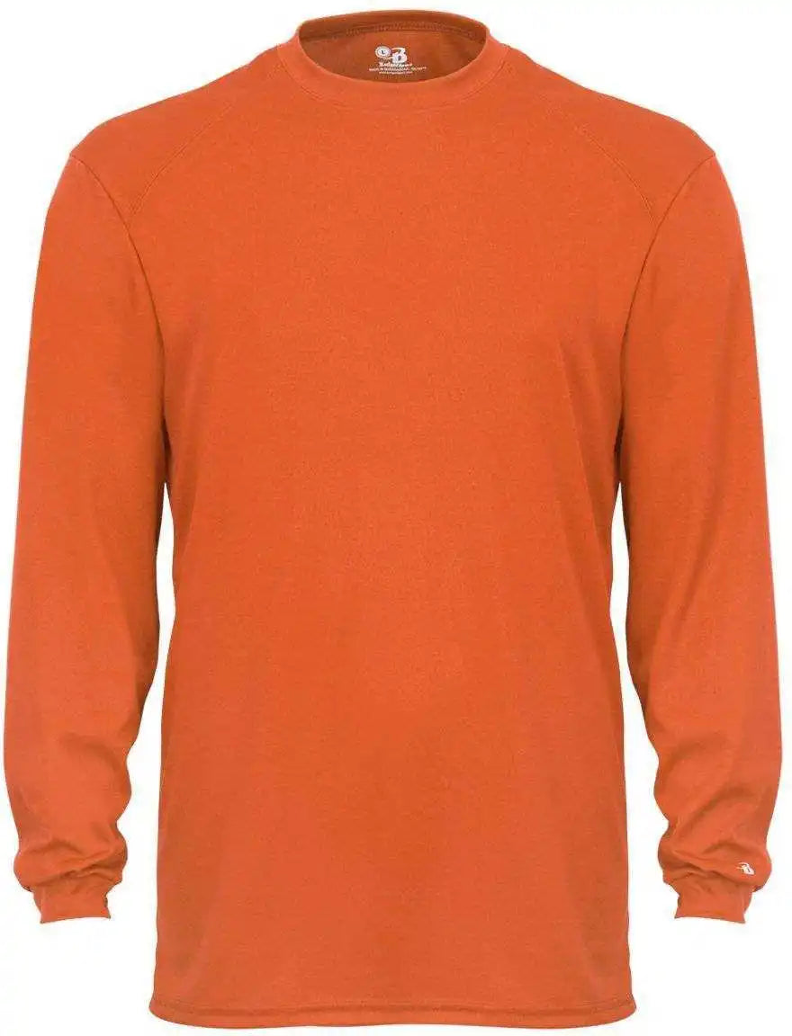 Badger Sport 4104 B-core Long Sleeve Tee - Safety Orange