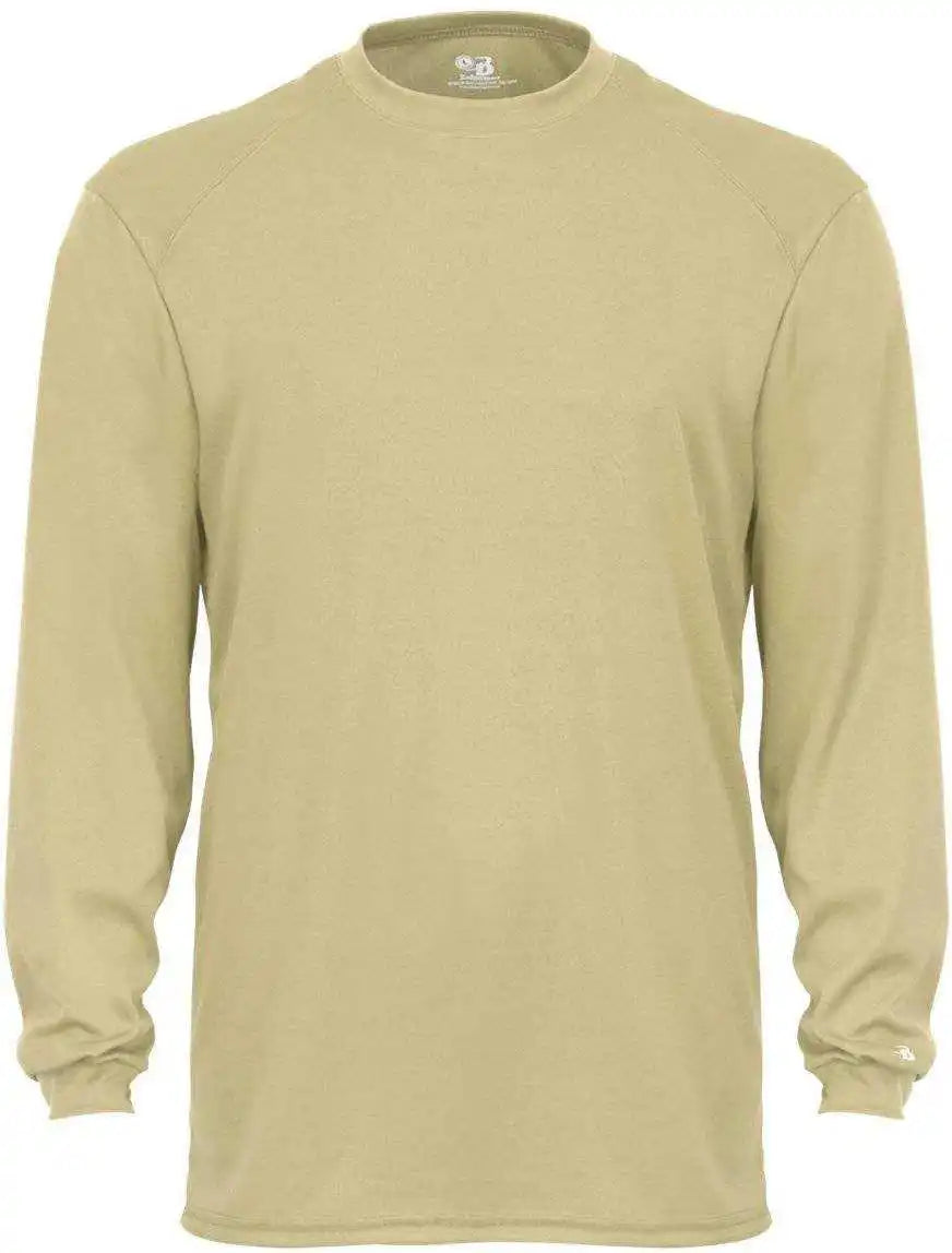 Badger Sport 4104 b Core Long Sleeve Tee Vegas Gold
