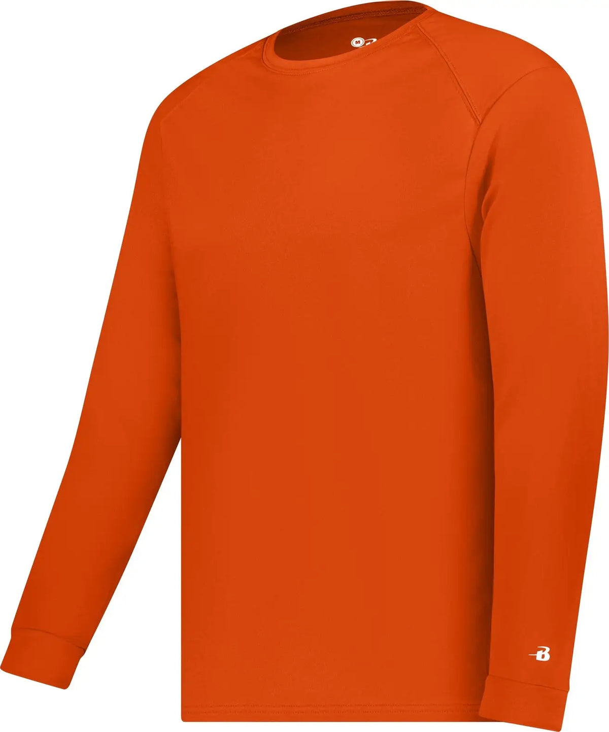 Badger Sport 410400 B-core L/s Tee - Burnt Orange - Adult s