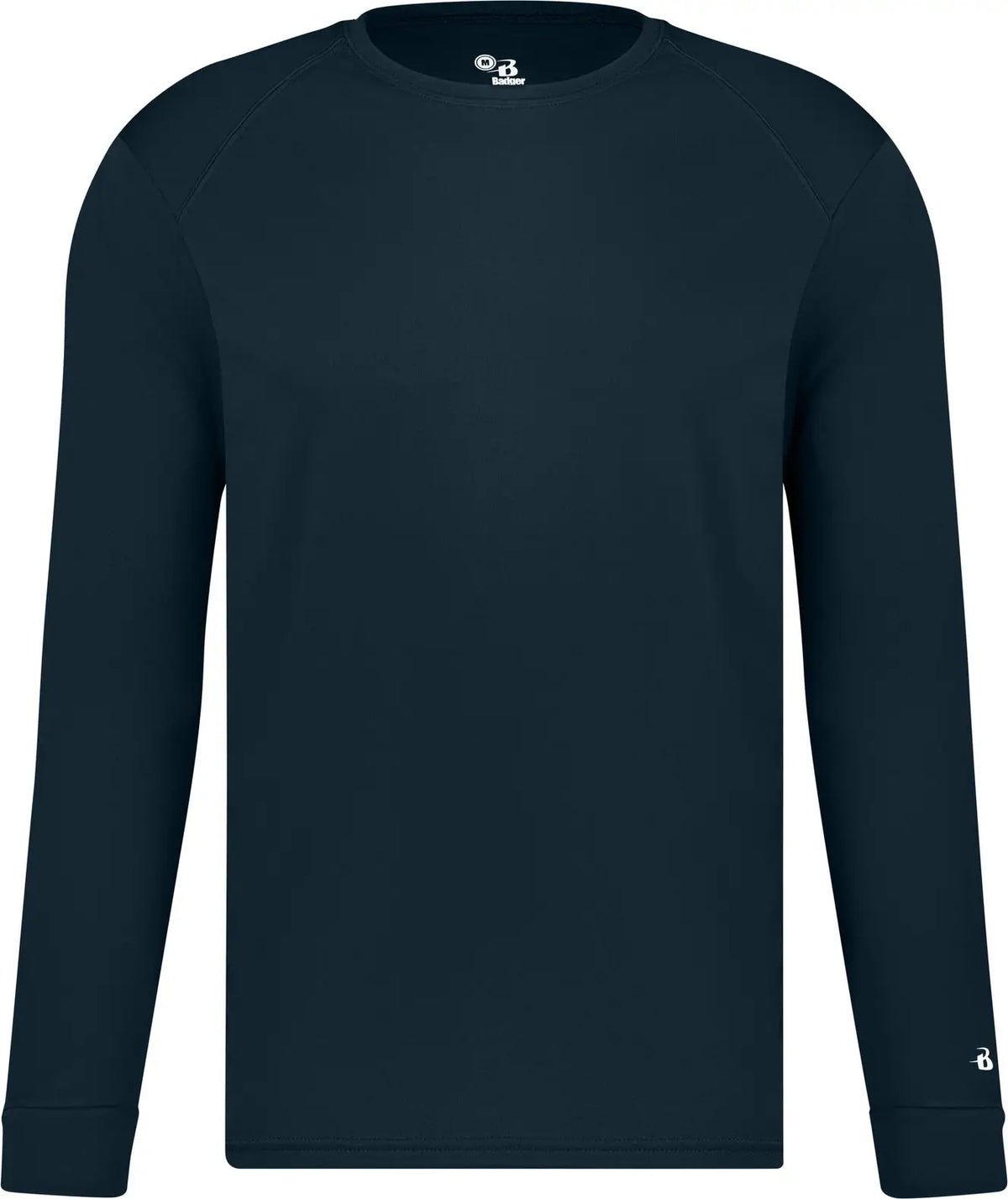 Badger Sport 410400 B-core L/s Tee - Navy