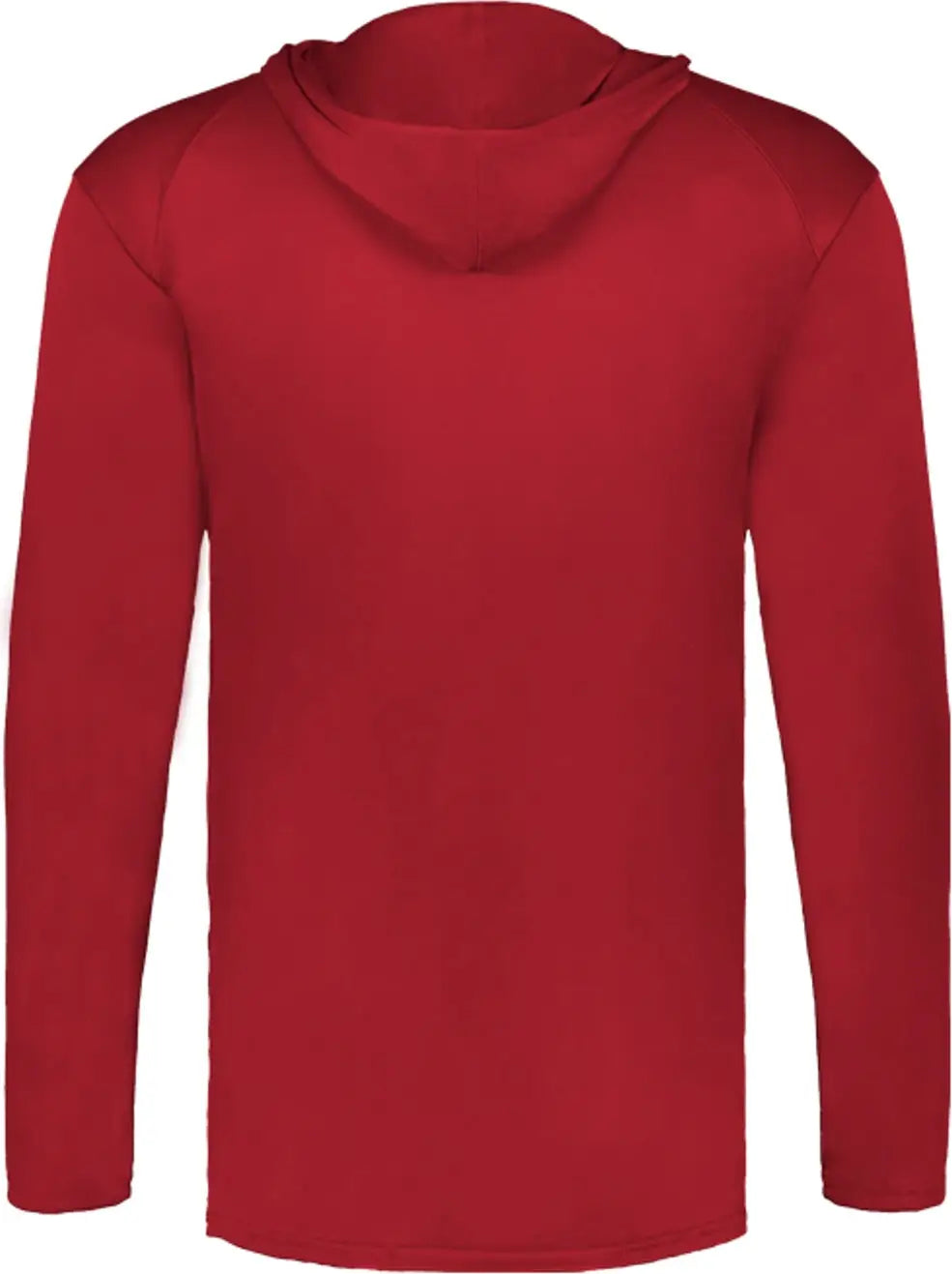 Badger Sport 4105 B-core Long Sleeve Hoodie Tee - Red