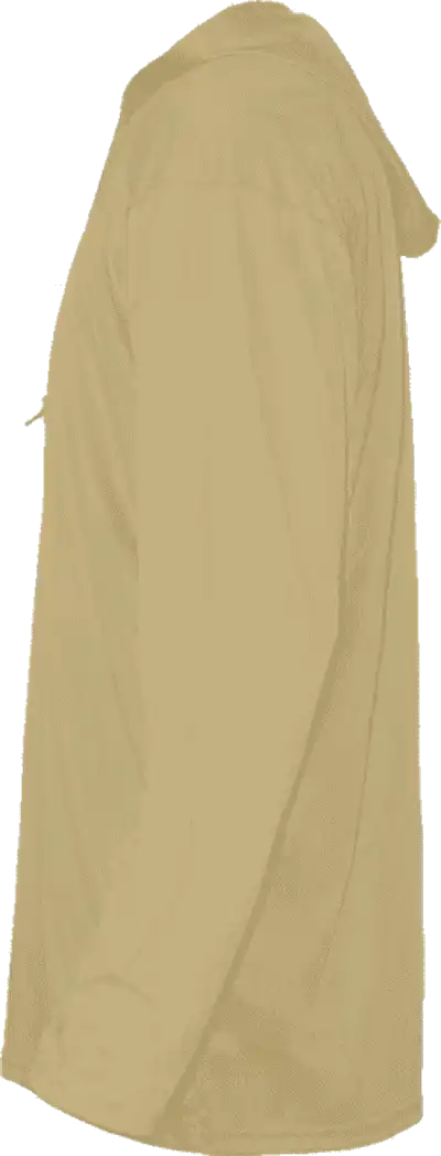Badger Sport 4105 b Core Long Sleeve Hoodie Tee Vegas Gold