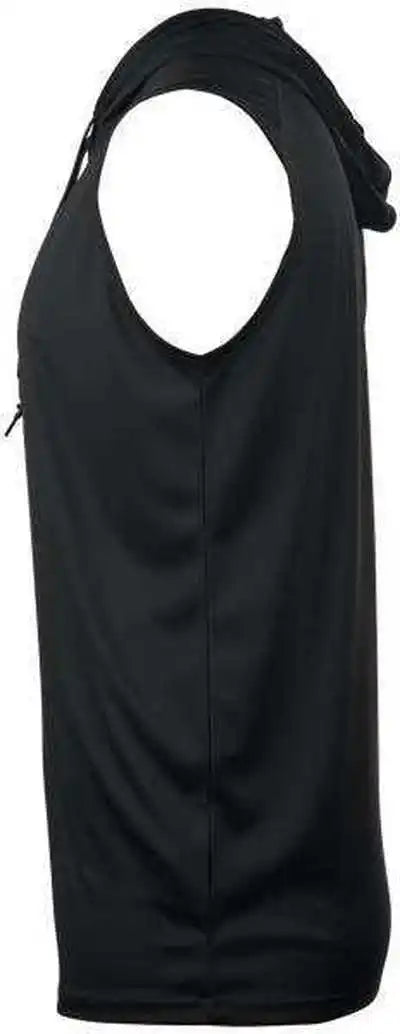 Badger Sport 4108 b Core Sleeveless Hood Tee Black