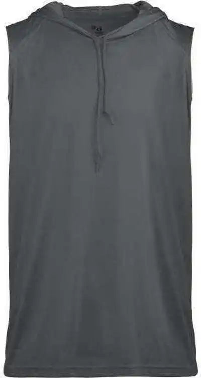 Badger Sport 4108 B-core Sleeveless Hood Tee - Graphite