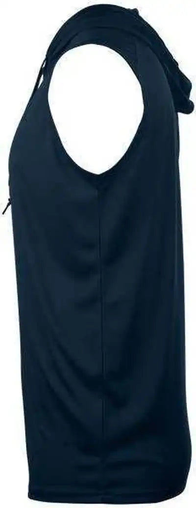 Badger Sport 4108 b Core Sleeveless Hood Tee Navy