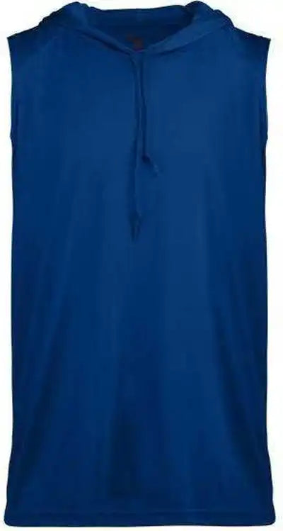 Badger Sport 4108 b Core Sleeveless Hood Tee Royal