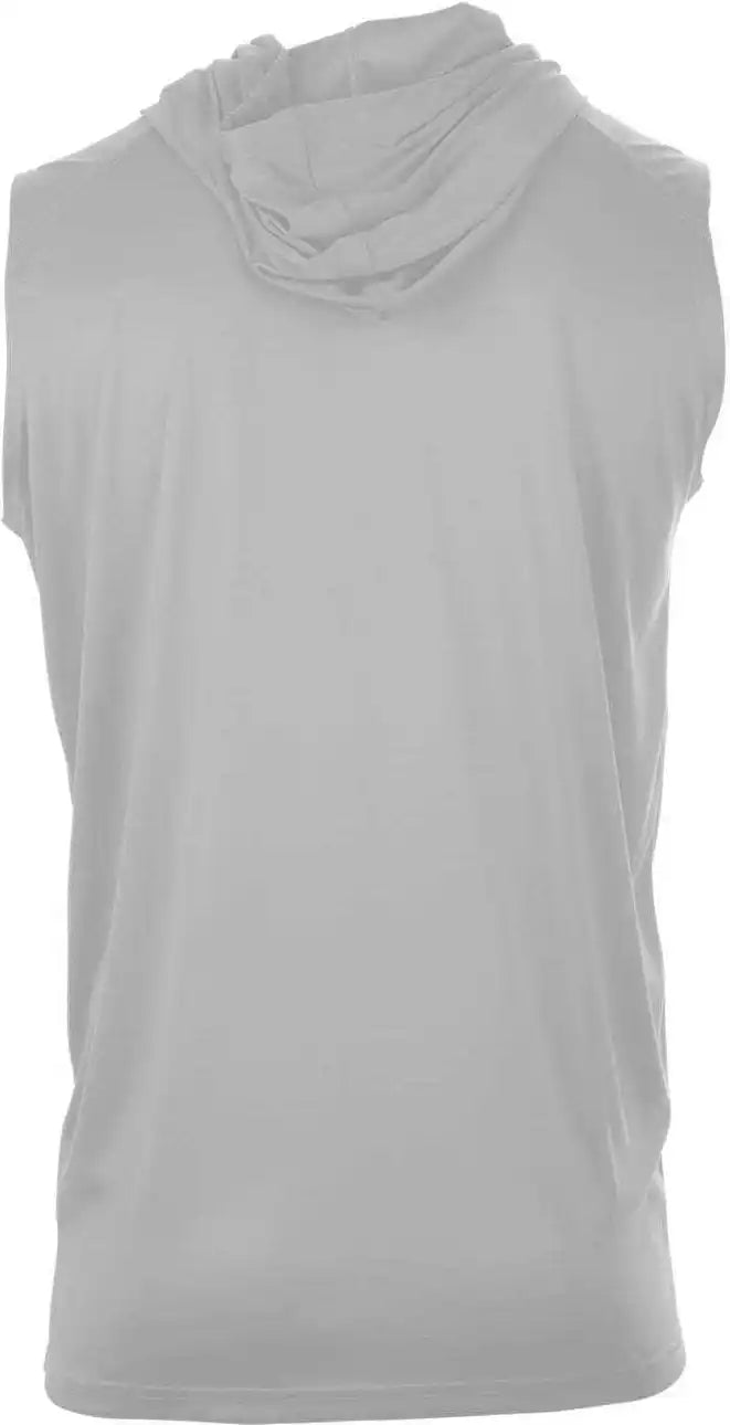 Badger Sport 4108 B-core Sleeveless Hoodie Tee - Silver