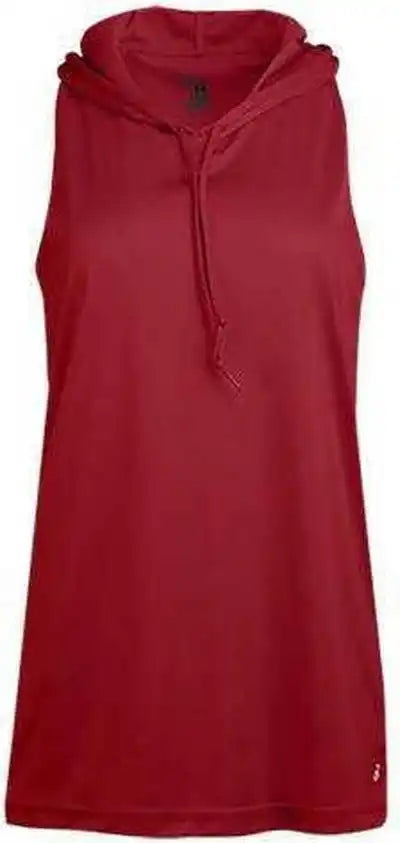 Badger Sport 4111 b Core Racerback Ladies’ Hoodie Red