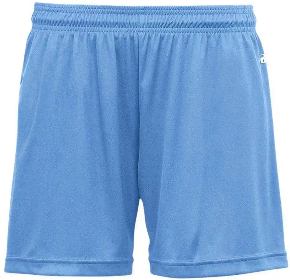 Badger Sport 4116 Ladies b Core Short Columbia Blue