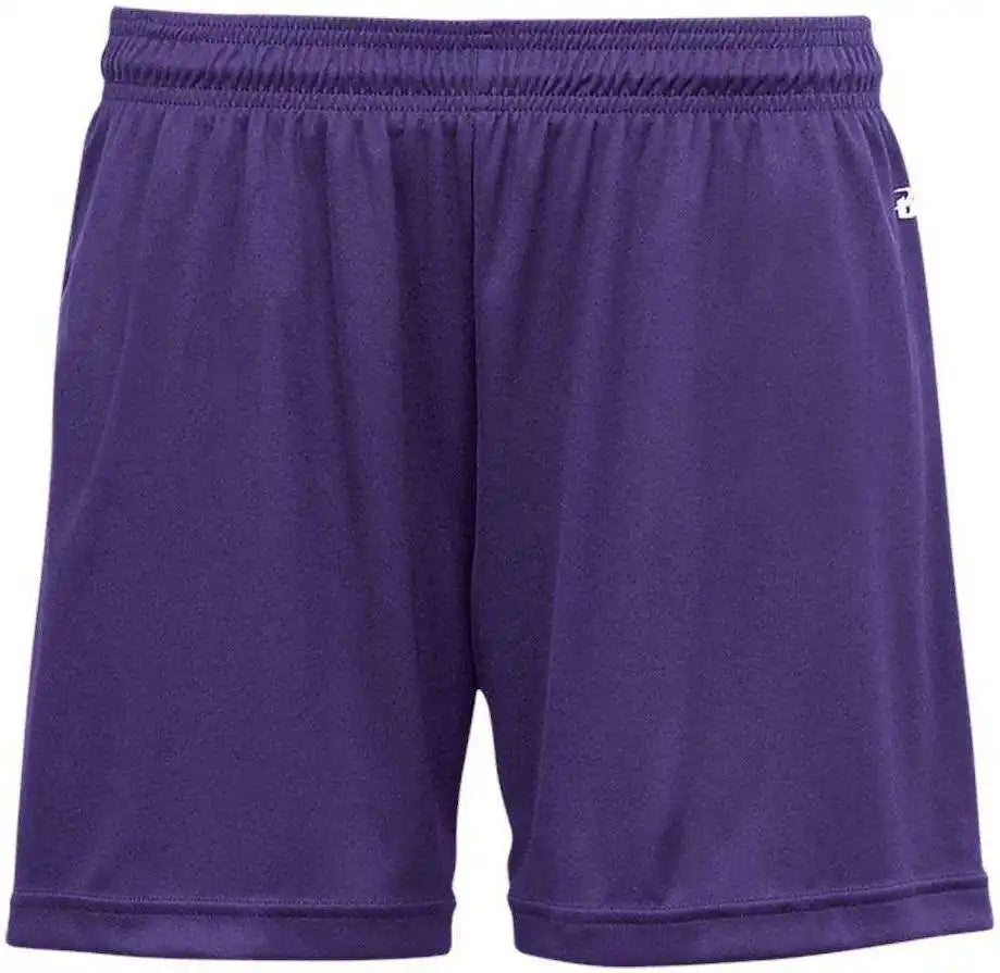 Badger Sport 4116 Ladies B-core Short - Purple