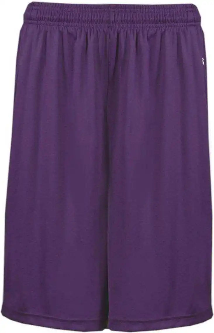 Badger Sport 4119 B-core Pocketed 10’’ Short - Purple