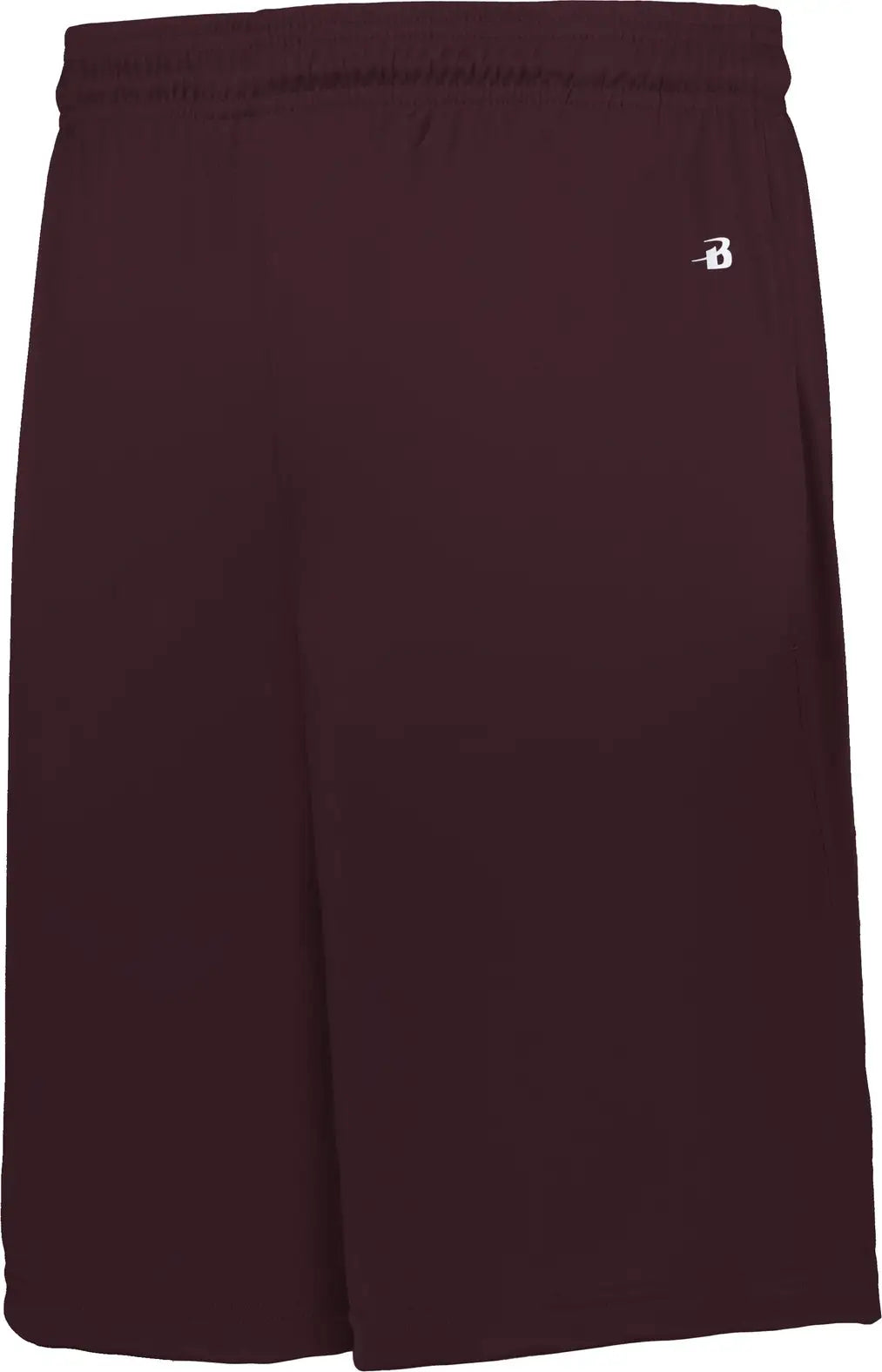 Badger Sport 4119 B-core Pocketed Short - Maroon - Adult s