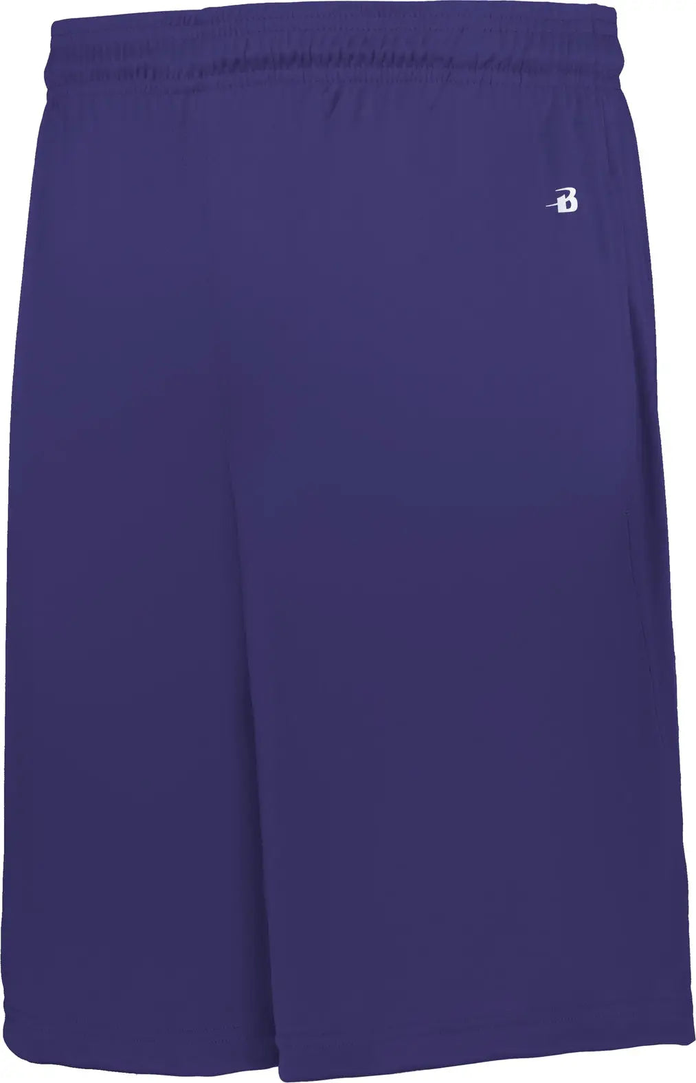 Badger Sport 4119 B-core Pocketed Short - Purple - Adult s