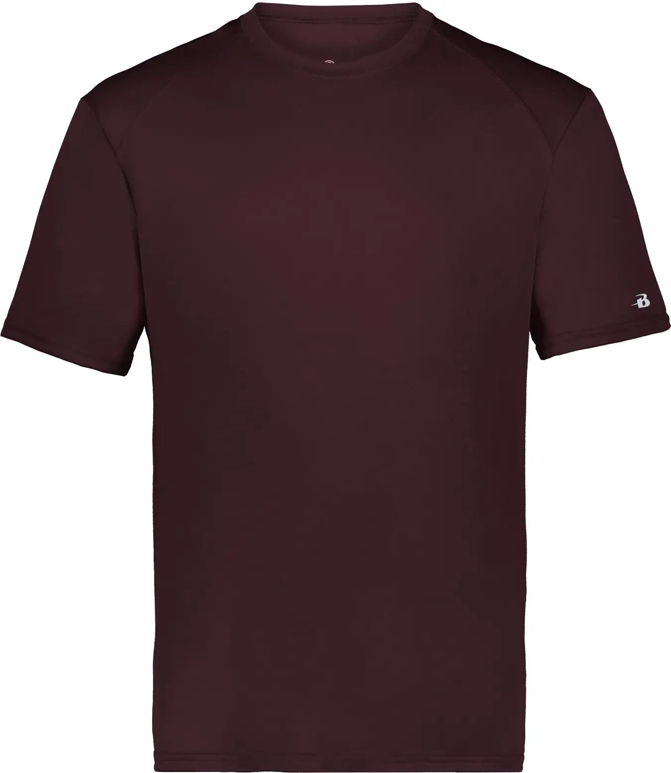 Badger Sport 4120 Adult B-core Tee - Maroon - Xs