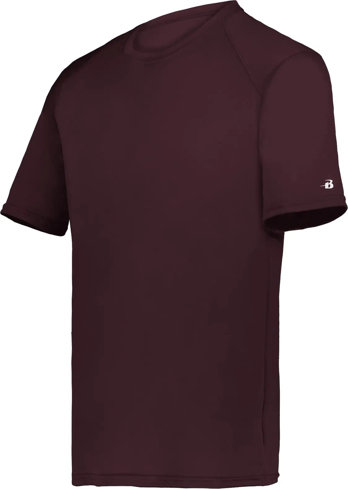 Badger Sport 4120 Adult B-core Tee - Maroon - Xs