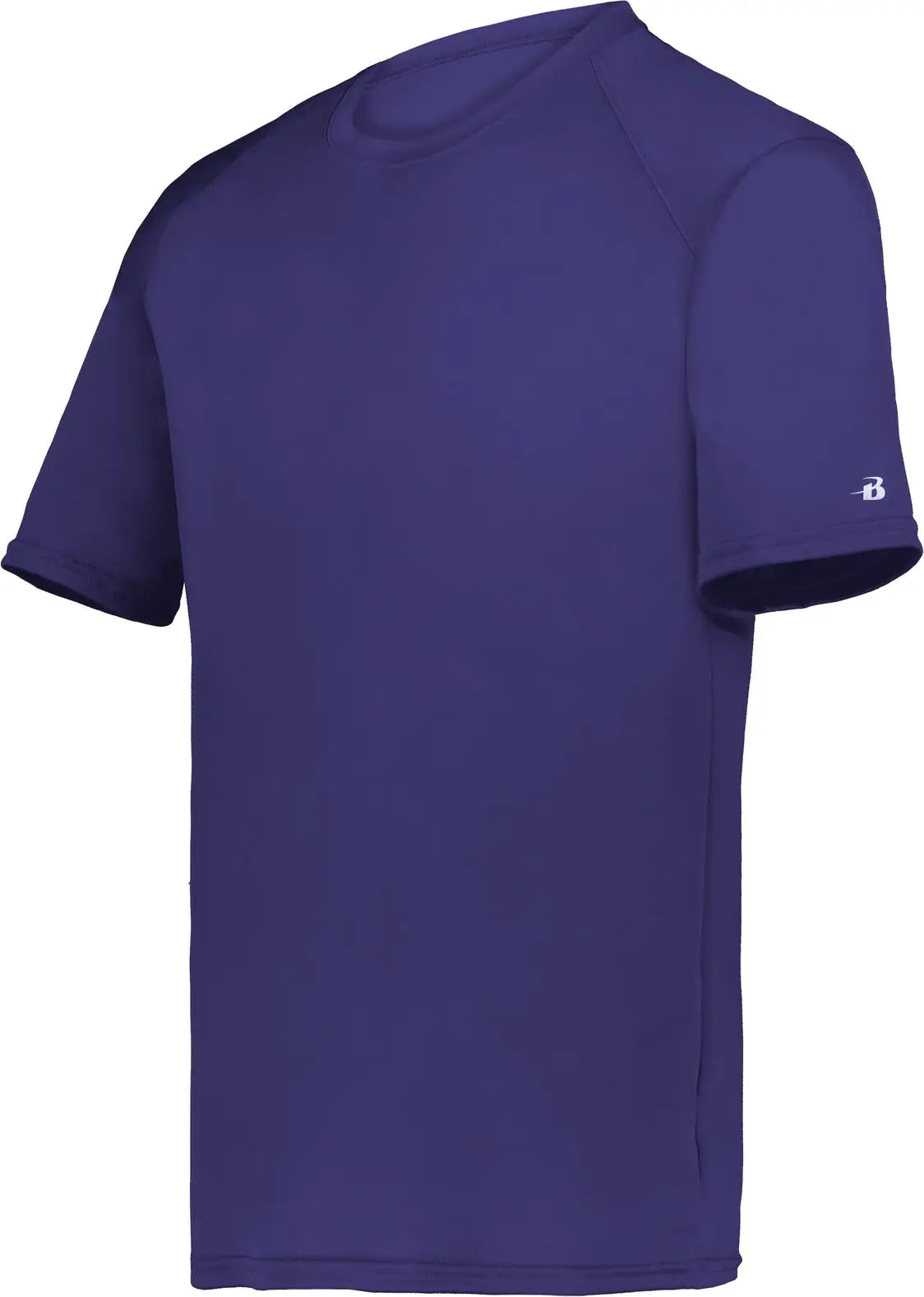 Badger Sport 4120 Adult B-core Tee - Purple - Xs