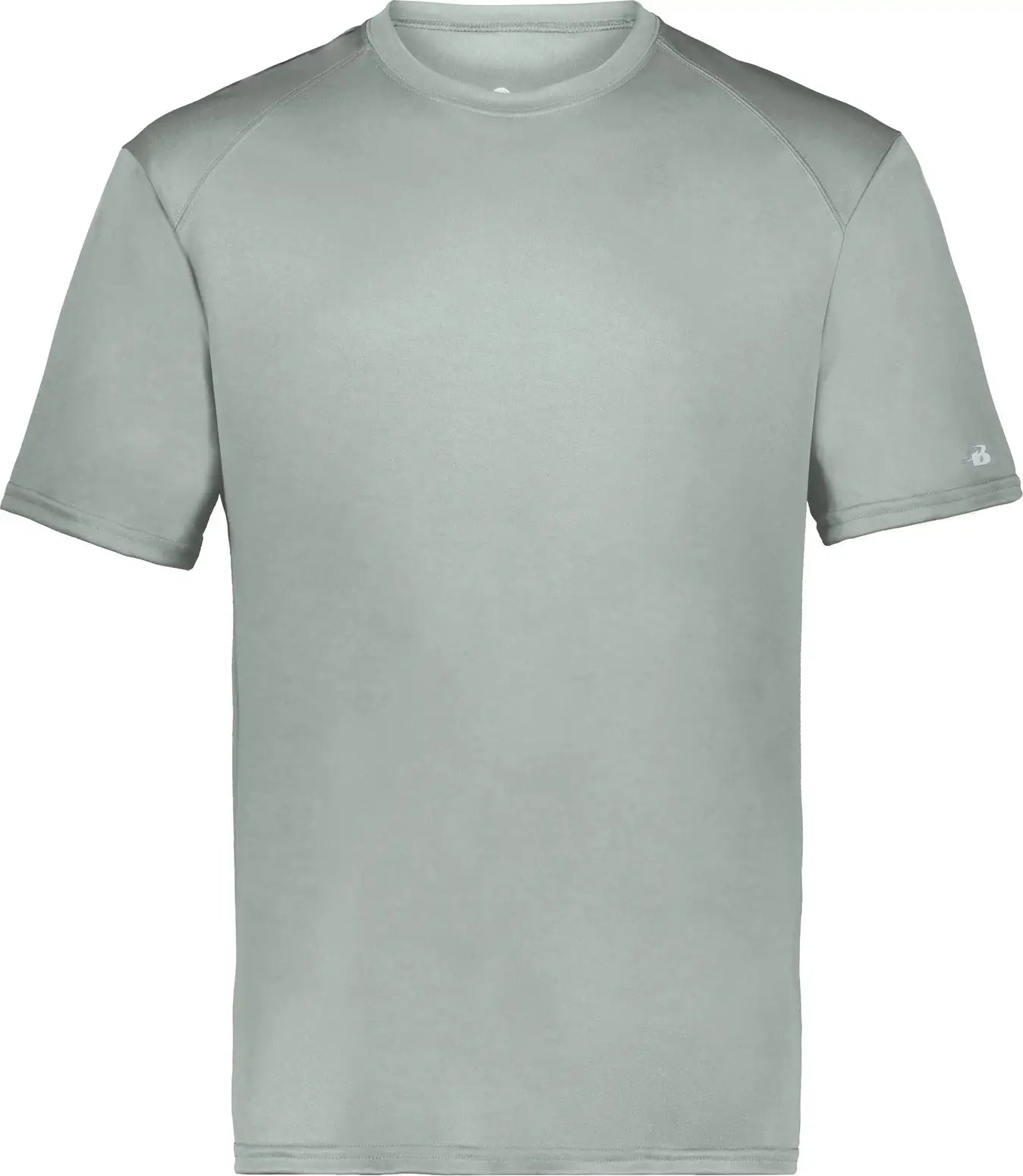 Badger Sport 4120 Adult B-core Tee - Silver - Light Gray / Xs