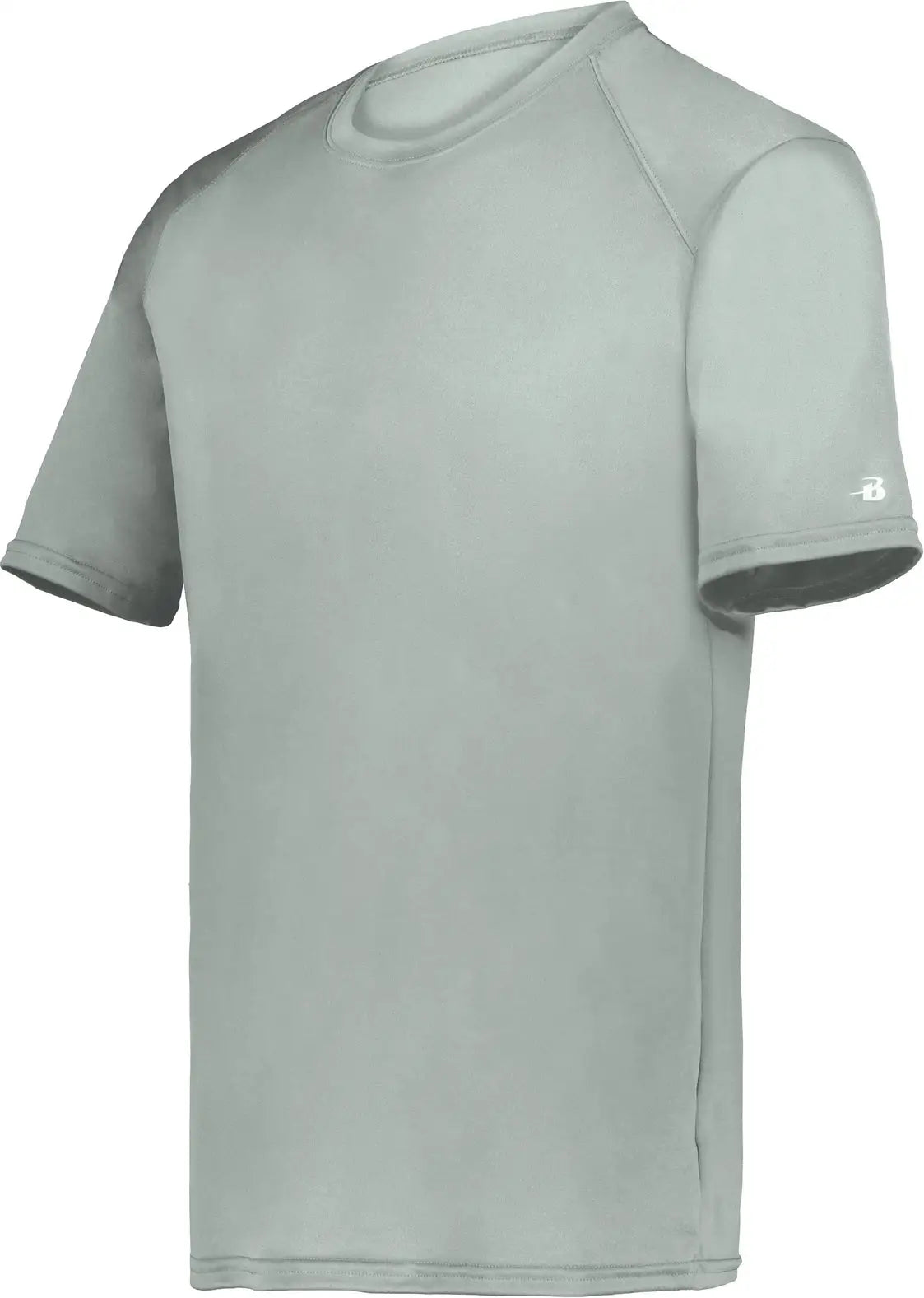 Badger Sport 4120 Adult B-core Tee - Silver - Light Gray / Xs