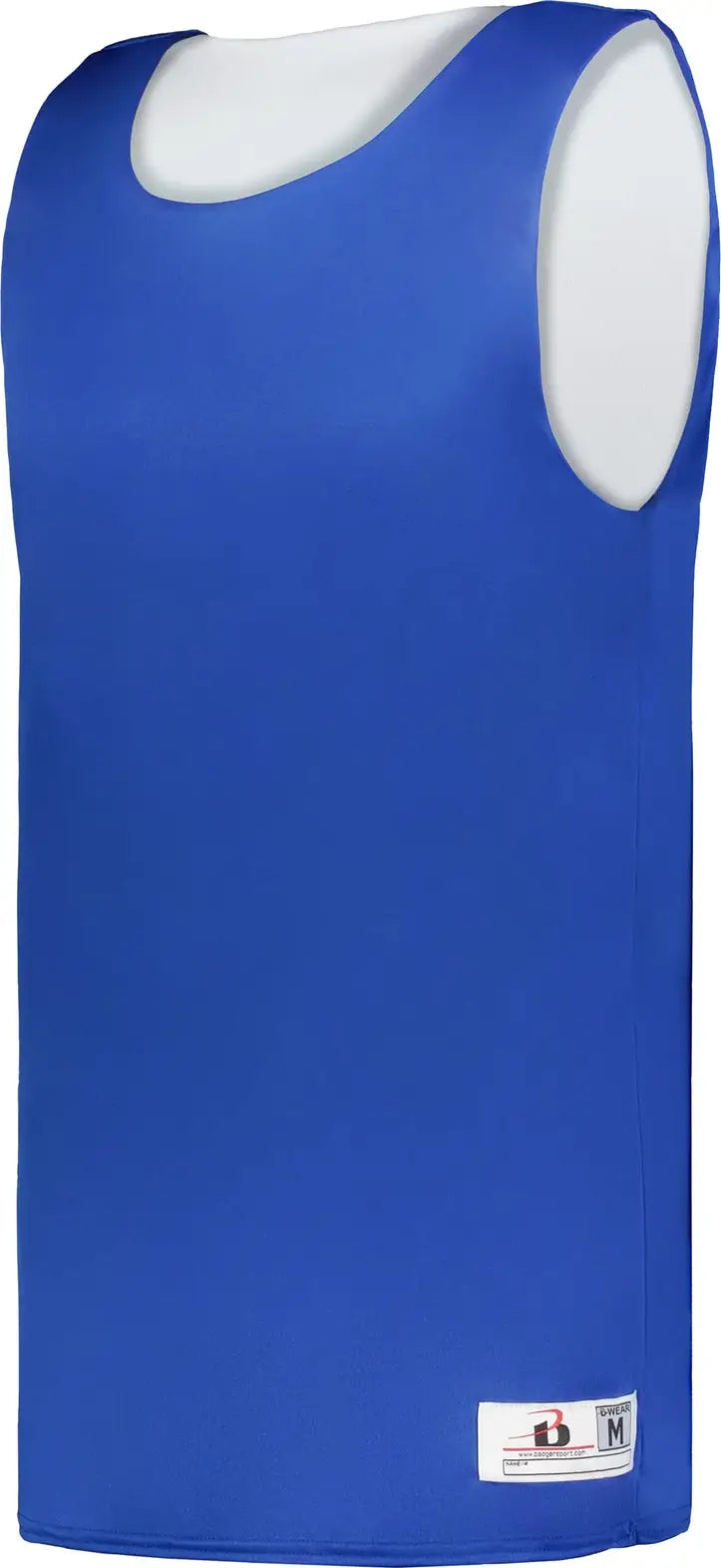 Badger Sport 4129 B-core Reversible Jersey - Royal White - Adult s
