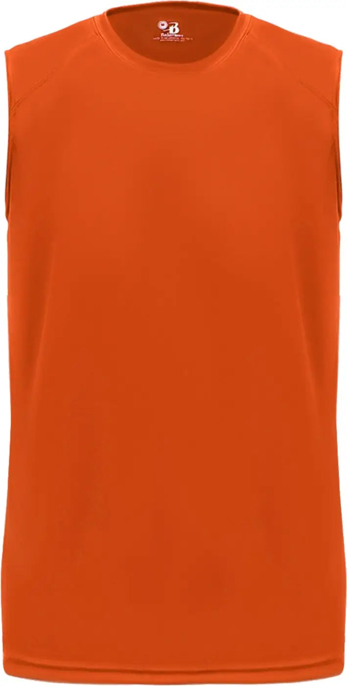 Badger Sport 4130 B-core Sleeveless Tee - Burnt Orange - Adult s