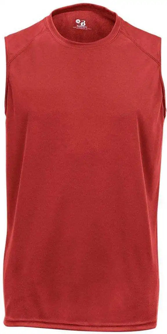 Badger Sport 4130 b Core Sleeveless Tee Red