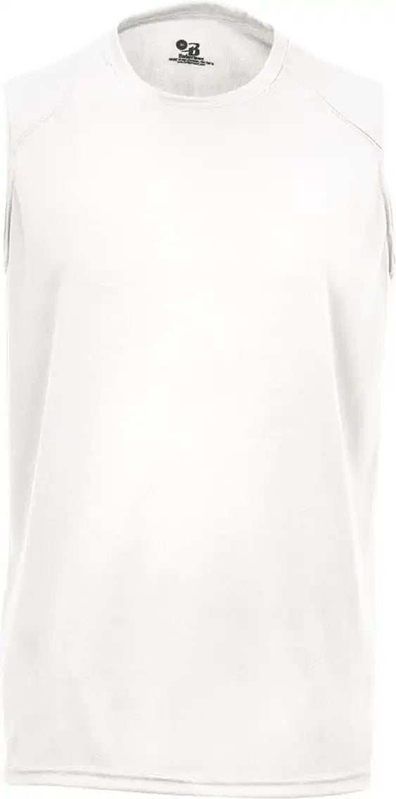 Badger Sport 4130 b Core Sleeveless Tee White
