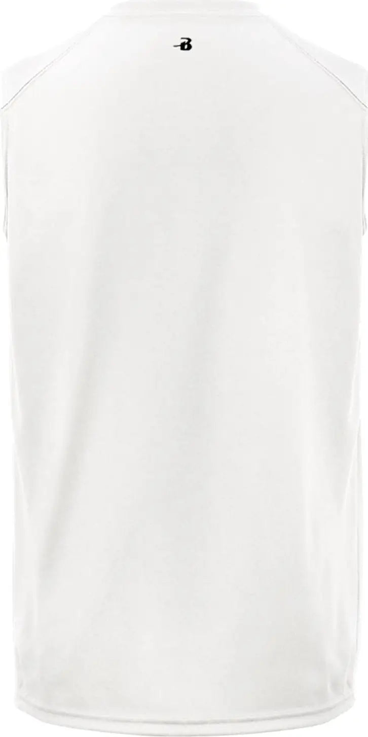 Badger Sport 4130 B-core Sleeveless Tee - White