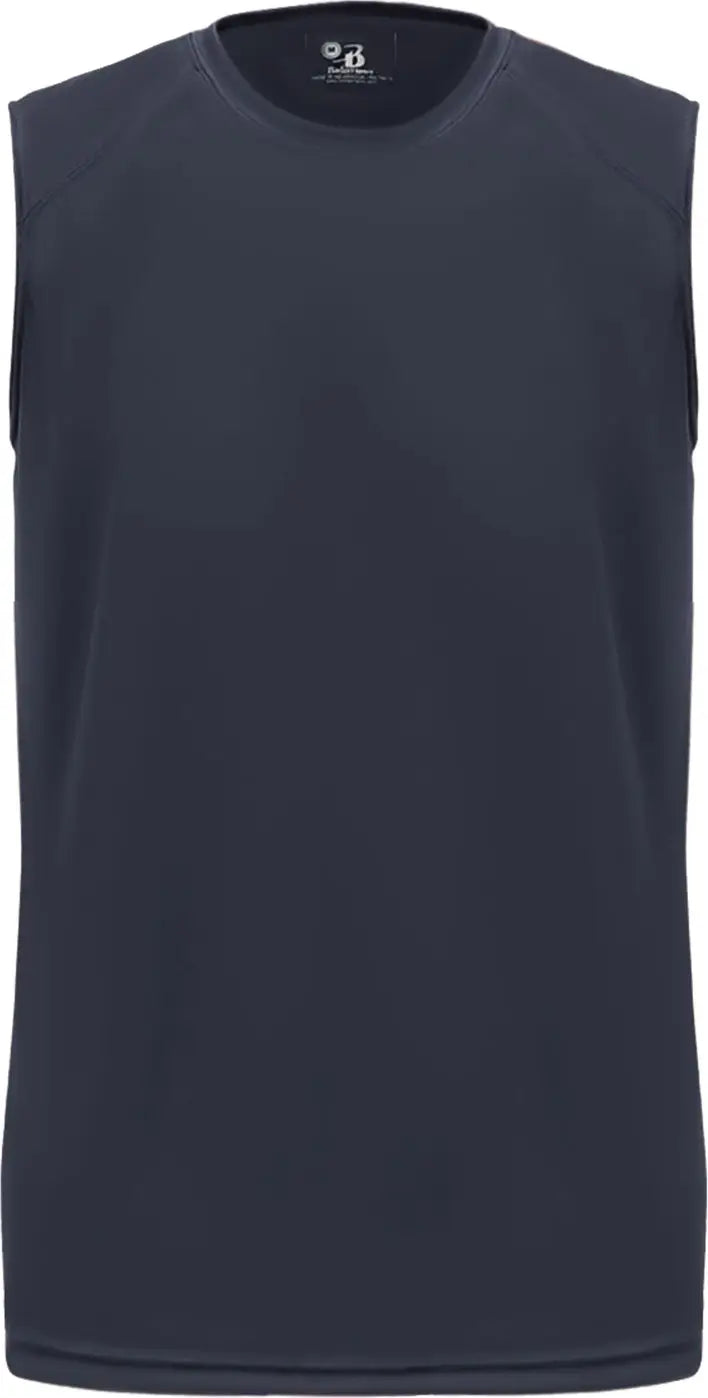 Badger Sport 413000 B-core Sleeveless Tee - Navy - Adult s