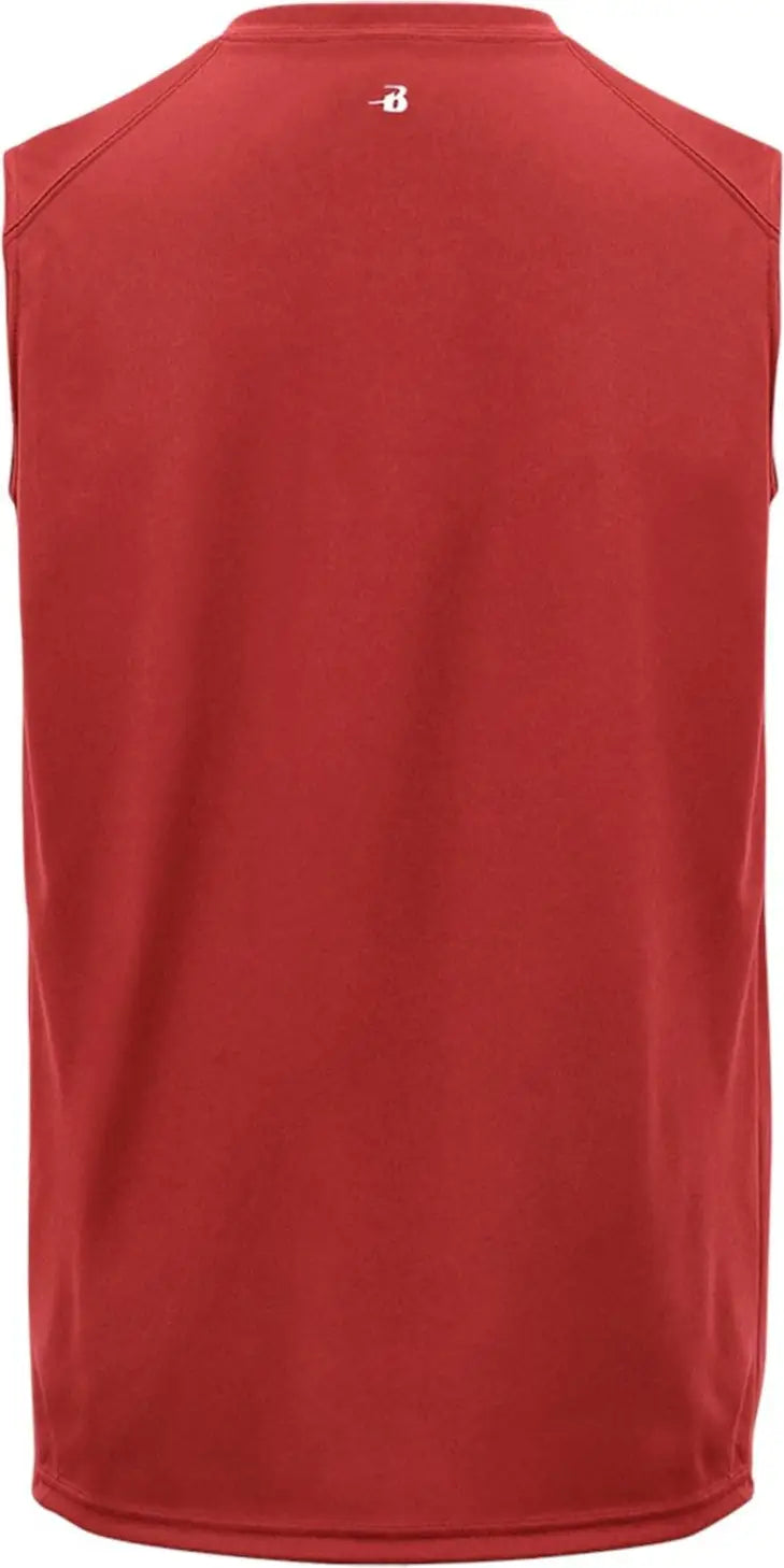 Badger Sport 413000 B-core Sleeveless Tee - Red